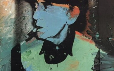 Andy Warhol - Portrait of Man Ray - 1980 Offset