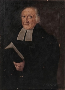 Anglo/American School, Late 18th/Early 19th Century Portrait of a Minister