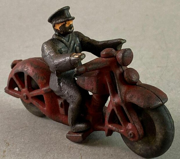 Antique Cast Iron Motorcycle