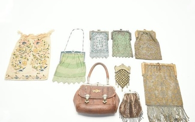 Antique Purses Including Coin Purses and an 18th