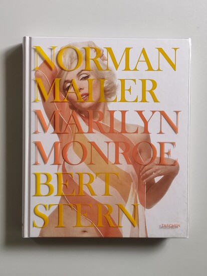 Art book "Bert Stern, Norman Mailer, Marilyn Monroe", by Norman Mailer and Bert Stern as a tribute