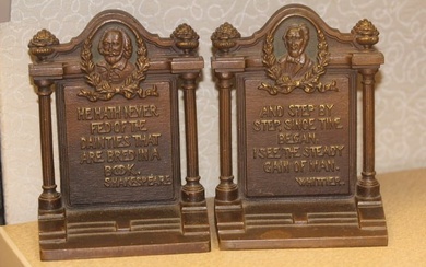 Bradley and Hubbard Bookends