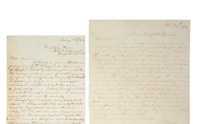[CIVIL WAR] Confederate POW Letters (2)