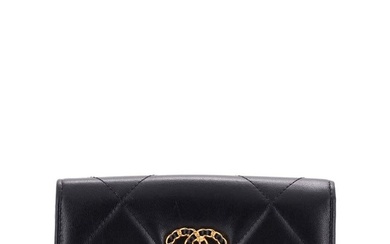 Chanel 19 Flap Wallet Quilted