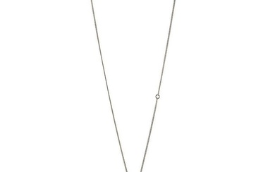 Chanel Gold-tone Metal CC Flower Faux Pearl Drop Pendant Necklace