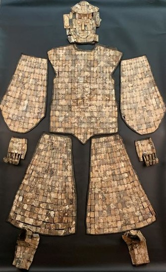 Chinese Jade Clothes Sewn with Iron Wire