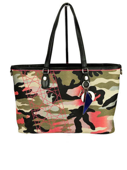 Christian Dior Camouflage tote bag