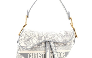 Christian Dior Saddle Handbag Logo