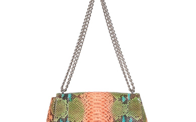 Christian Dior: a Multicolour Python Large Miss Dior Bag Spring/Summer...