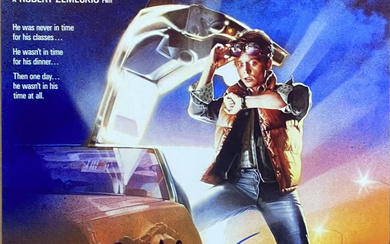 Christopher Lloyd, Thomas Wilson & Lea Thompson Signed "Back To The Future" 11x17 Movie Poster Photo (JSA)