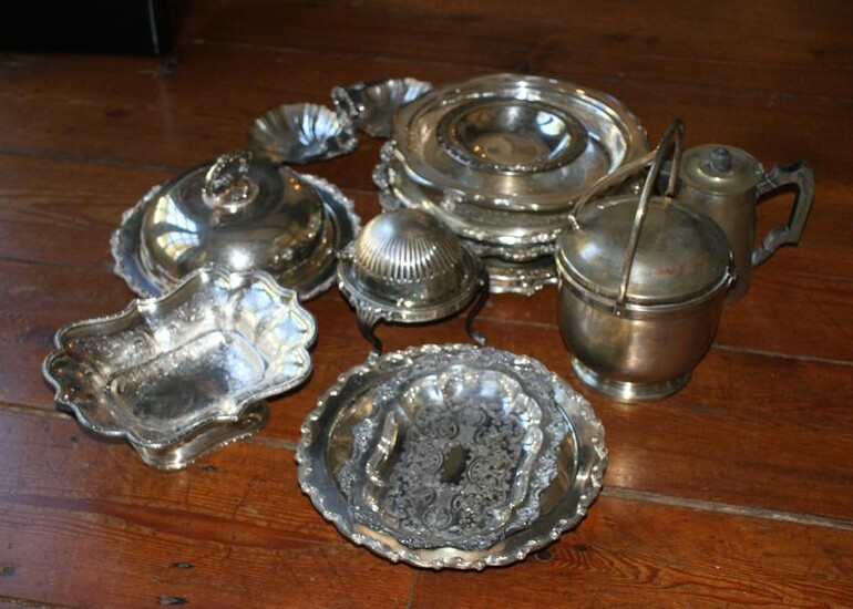 Collection of Silver Plate Hollowware