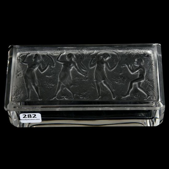 Covered Box, Clear Crystal