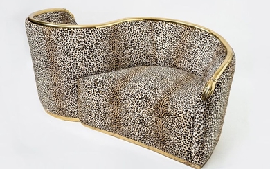 Dalí Vis-à-Vis de Gala sofa. Two-seater, upholstery with...