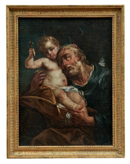 Der heilige Josef mit dem Jesusknaben, Bolognesischer