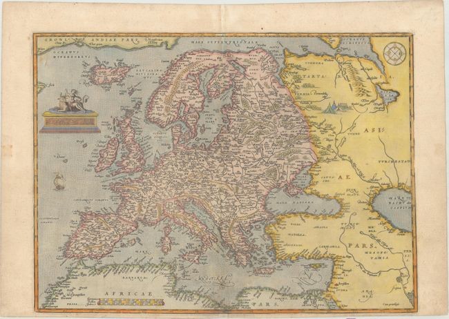 "Europae", Ortelius, Abraham