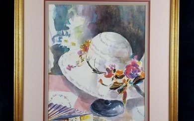 Fine Art Print of Original Watercolor by Judy Bolton Jarrett Signed