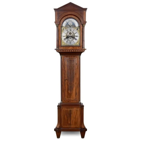 Frisian Musical Hall Clock by Abelius, 1796