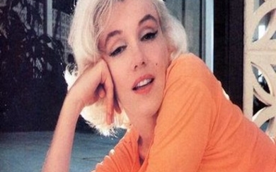GEORGE BARRIS (1922-2016) MARILYN MONROE 1962. Marilyn Monroe wearing...