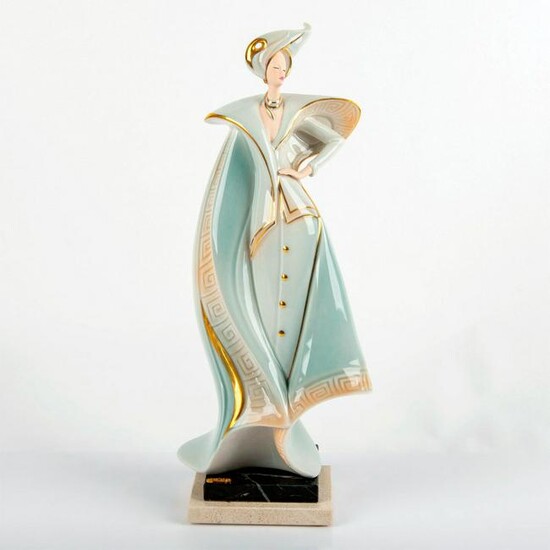 Galos Art Deco Porcelain Lady Figurine