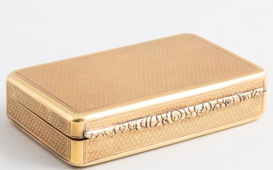 George IV 18k Gold Commemorative Snuff Box
