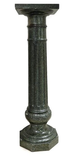 Green Marble Podium / Column