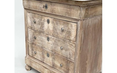 HALL COMMODE, 19th century French Louis Philippe flame mahog...