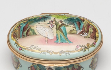 Halcyon Day Limited Edition Musical Enamel Box
