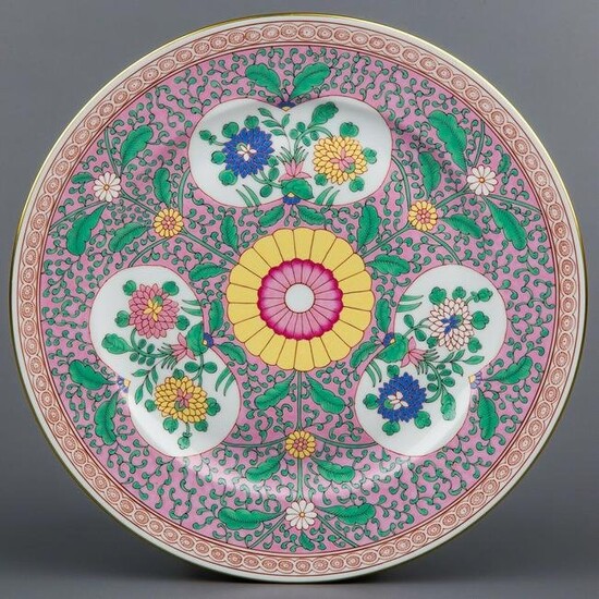 Herend Emaille Rose (ERS) Pattern 10.5" Wall Plate