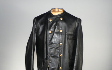 JACKET, leather, Televerket, new condition.