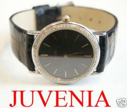 JUVENIA Unisex Watch in S/Steel w/Diamond Bezel* EXLNT