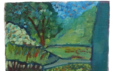 Jerald Mironov Landscape Oil Painting, 1995