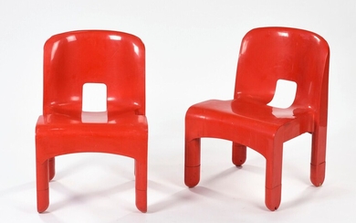 Joe COLOMBO (1930-1971) Paire de chaises... - Lot 82 - Richard Maison de ventes