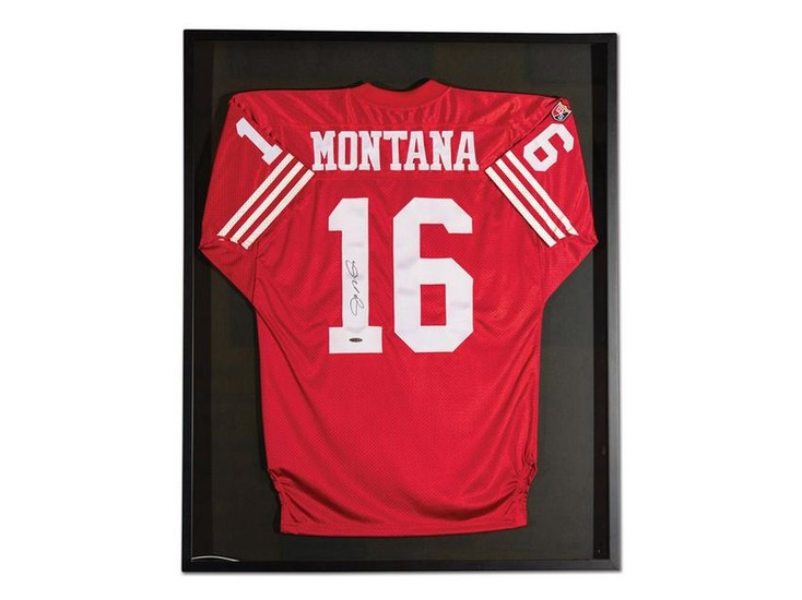 Joe Montana San Francisco 49ers Autographed Jersey