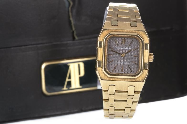 LADY'S AUDEMARS PIGUET WRIST WATCH, 1980 from papers, the...