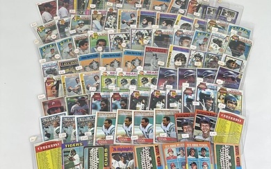 Large Group of Vintage Football & Baseball Cards