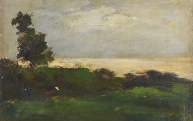 Lorenzo Delleani (1840 - 1908), Attributed to. Landscape