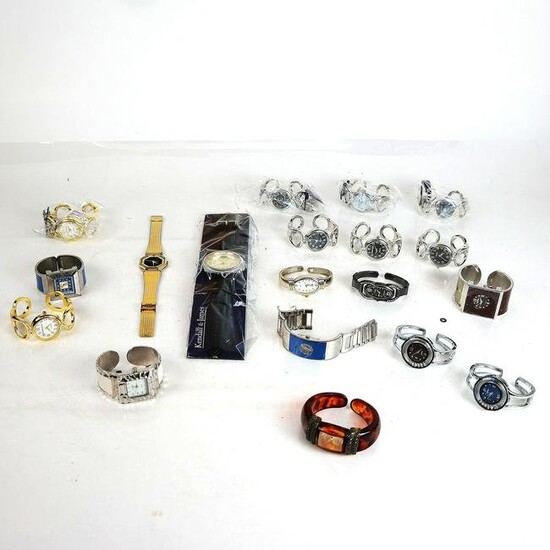 Lot of 19 Wristwatches