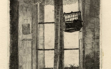 Luigi Bartolini (Cupramontana, 1892 - Roma, 1963), La finestra del solitario. 1925.