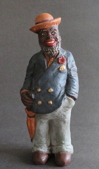 Man figurine, Cooter, African American Old South 1988