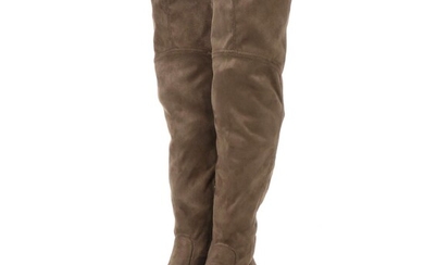 Marc Fisher "Jet2" Over the Knee Boots in Taupe