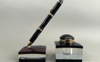 Mont Blanc Pen, Inkwell and Fountain Pen Stand