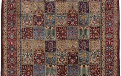 One of a Kind Garden Gallery Design 7X10 Vintage Area Rug Oriental Home Carpet