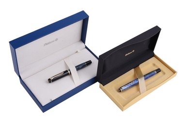 PELIKAN, M620 ATHENS CITY EDITION AND M200, TWO FOUNTAIN PENS