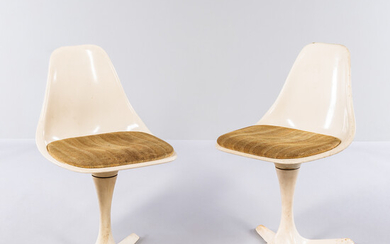 Pair of Burke Tulip Chairs