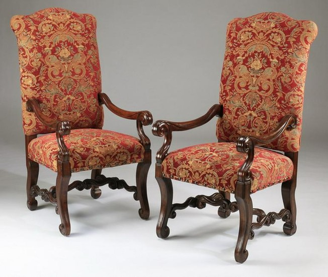 Pair of French Provincial style armchairs