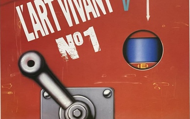 Peter Klasen - Art Vivant N°1, 1984