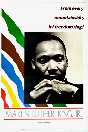 Propaganda Poster Martin Luther King Jr From Every