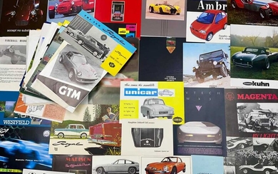 Quantity of Kit Car and Small Production Sales Brochures Offered without reserve
