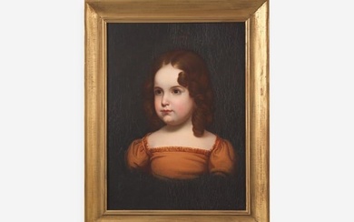 Rembrandt Peale (1778-1860), Portrait of Elmira Fiske (1823-1895), dated “1828”
