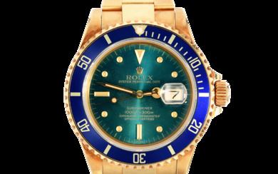 Rolex, Ref. 16808 “Oyster Perpetual Date” “Submariner, 1000'ft''300'm” “Superlative Chronometer Officially Certified”, (c.) 1982